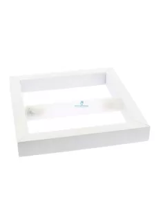 Spot mural/plafond Metal Spot 44309 Quadro 200 W R7S (118 mm) blanc mat IP40